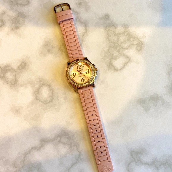 Juicy Couture Watch - Pink Silicone Band & Rose Gold Accents main image 4